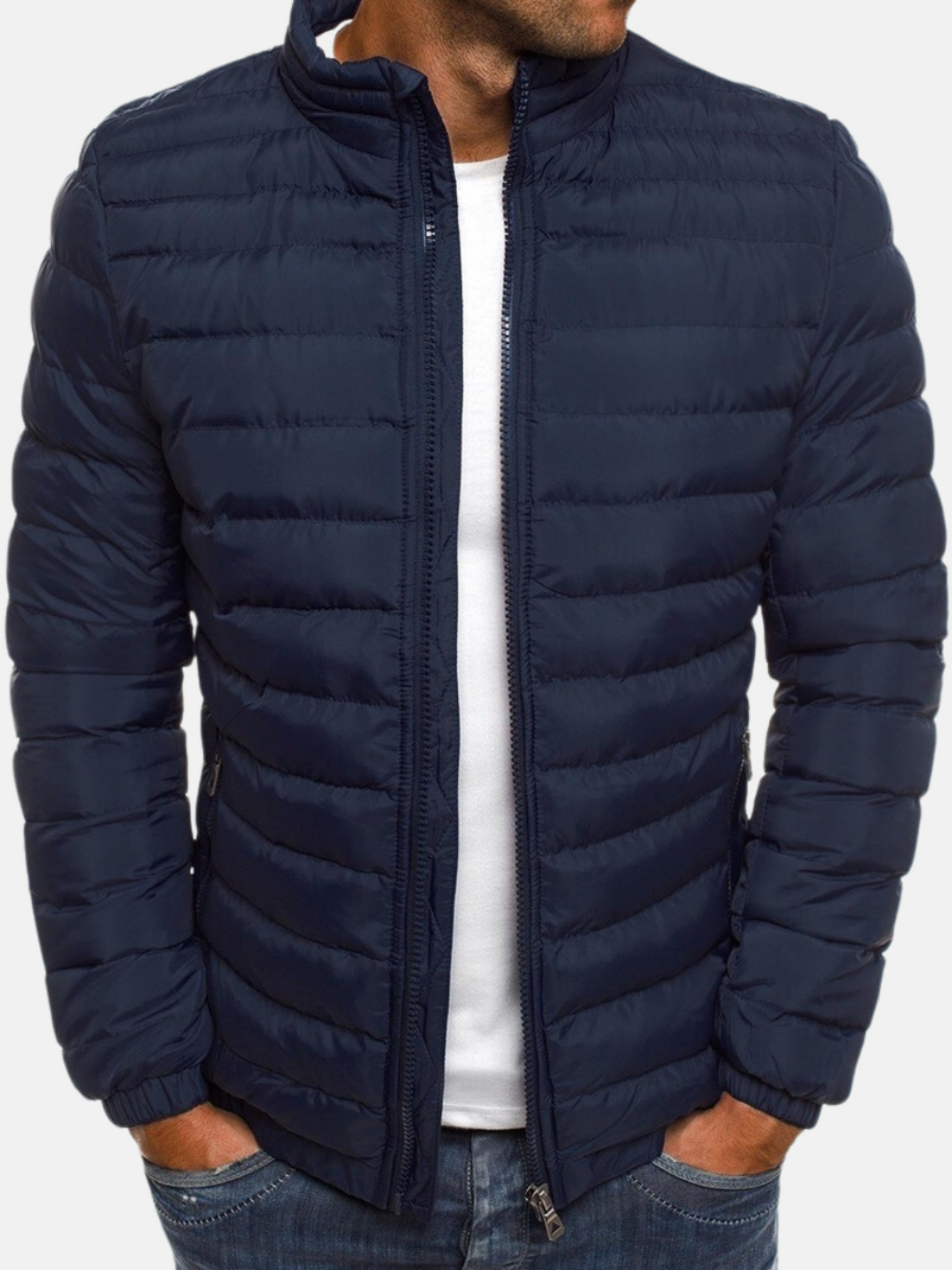 Pufferjacke für Herren, Steppdesign | Winter 1
