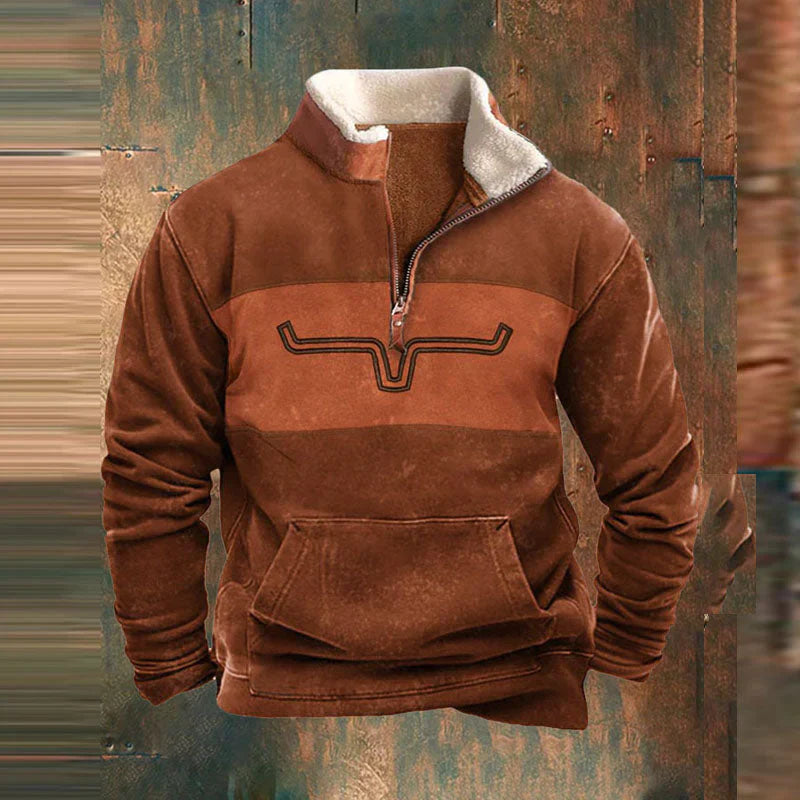 Pullover mit Reißverschluss für Herren | Normale Passform 1
