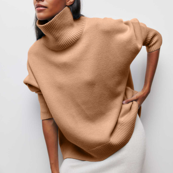 Rollkragenpullover für Damen | Lässige Passform | Winter 4