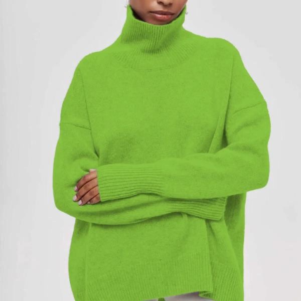 Rollkragenpullover für Damen | Lässige Passform | Winter 9