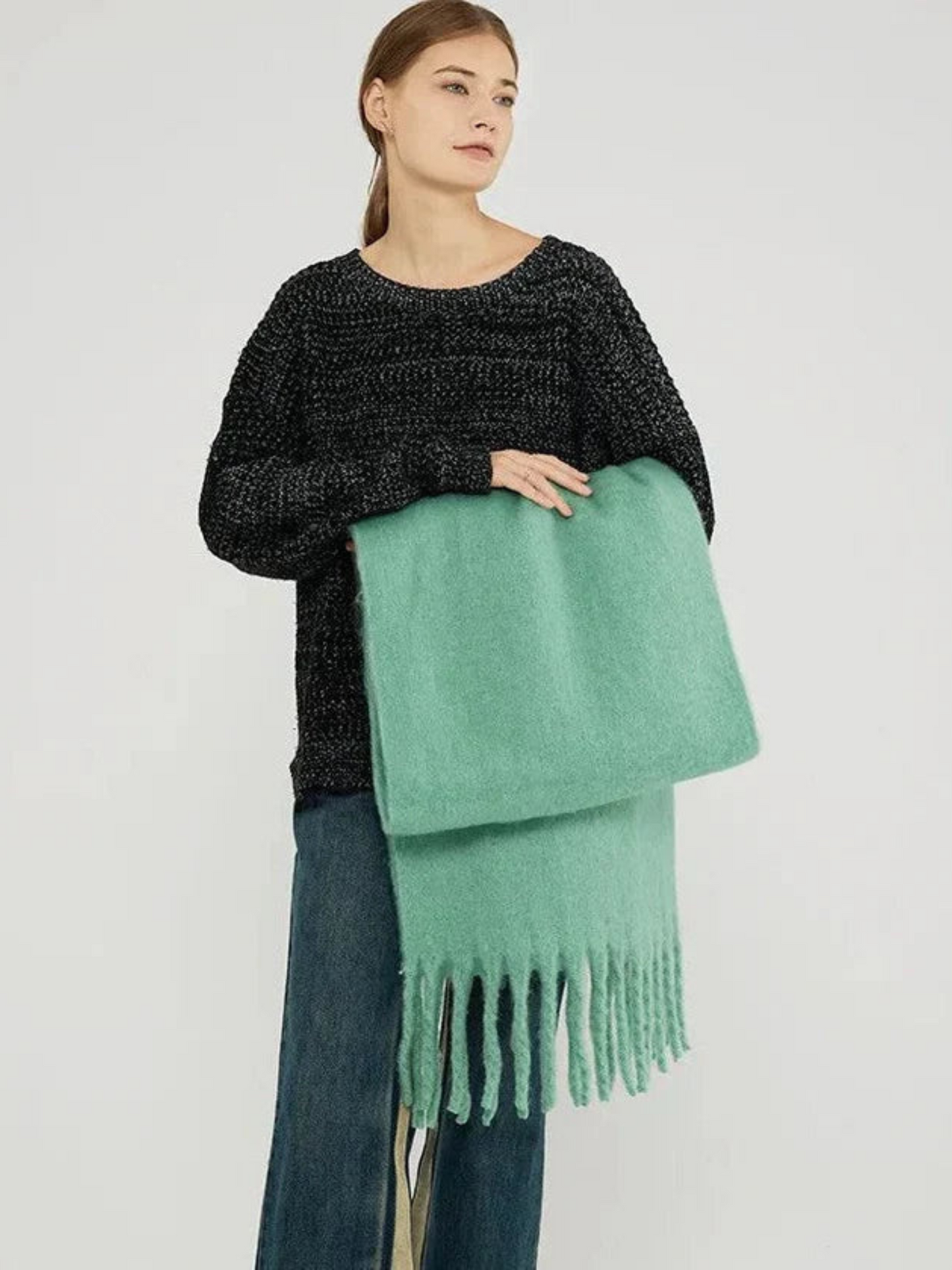 Schal für Damen | Extra lang | Premium-Material | Winter 7
