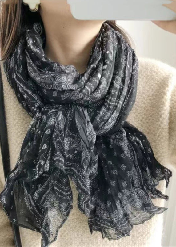 Schal für Damen | Leicht, Knittermuster 3
