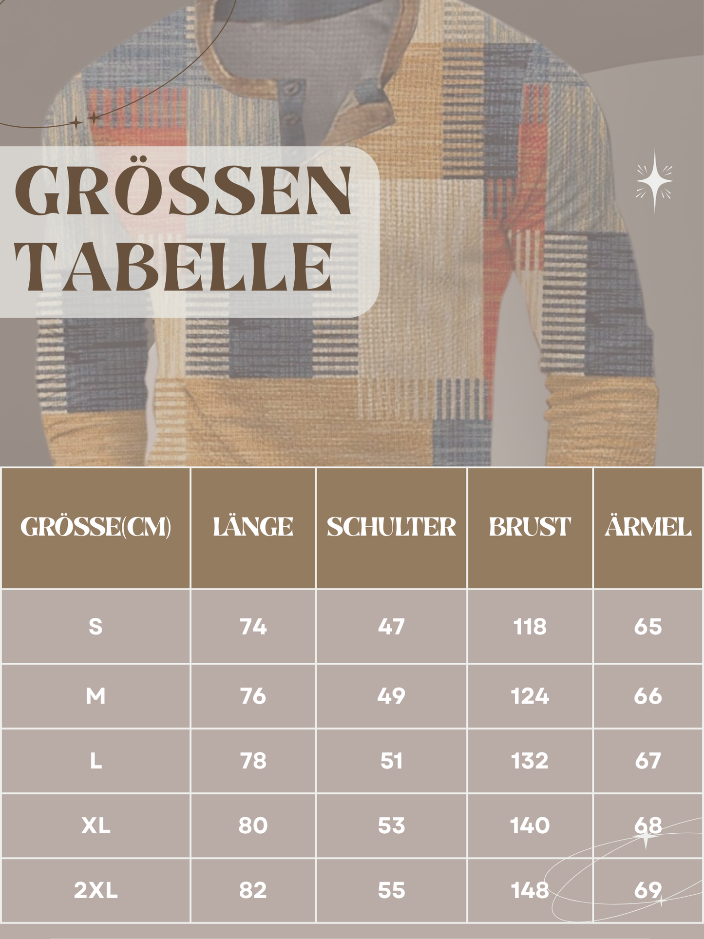 Chris | Stilvolles Herrenhemd im Patchwork-Design mit langem Arm und schmeichelhafter Passform
