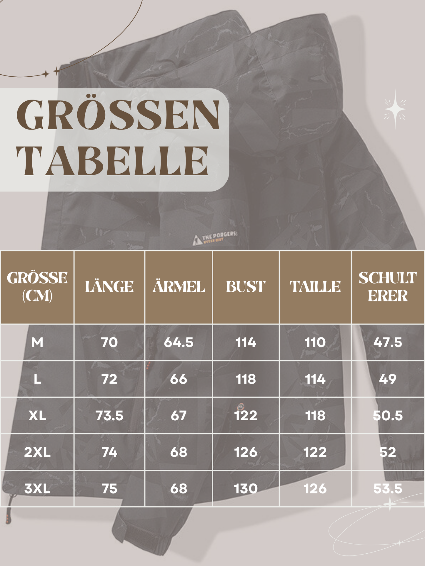 Winter Skijacke für Herren | Hooded, Wasserabweisend