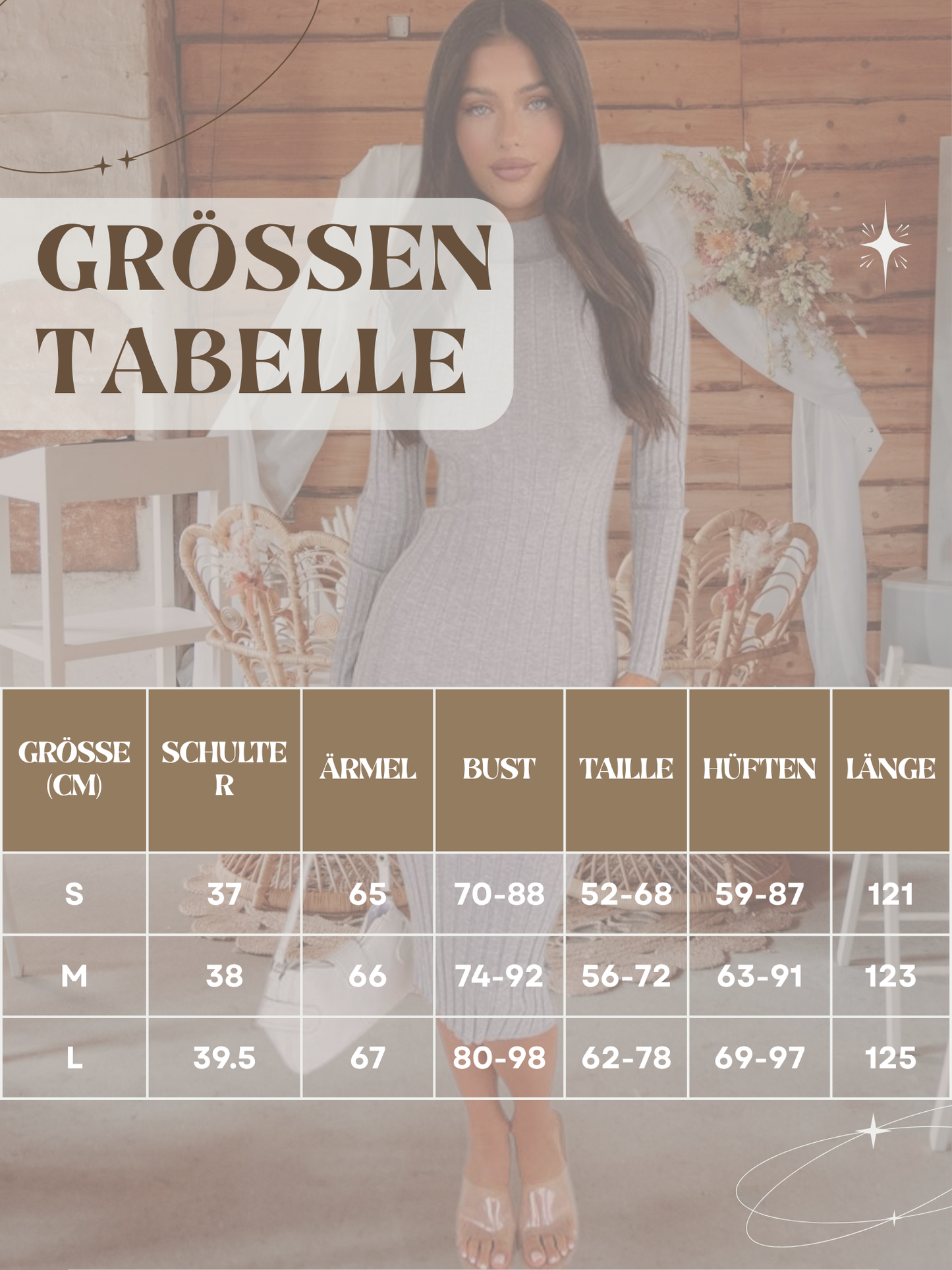 Tova | Elegantes Strickkleid für Damen aus hochwertiger Wolle mit hohem Kragen und Rippenstruktur