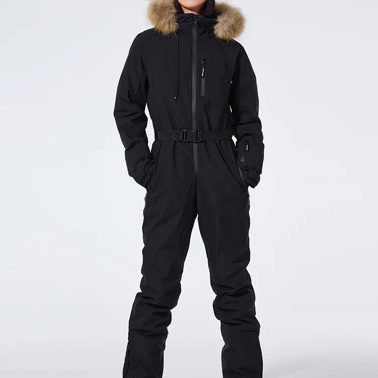 Skianzug für Men & Women | Wasser-Resistant, Abnehmbare Kapuze | Winter 1