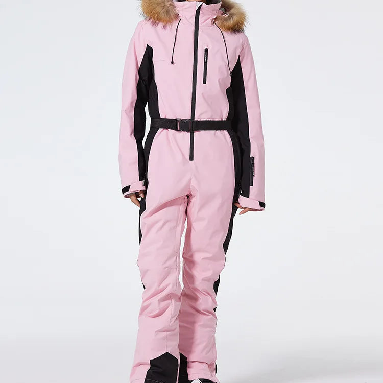 Skianzug für Men & Women | Wasser-Resistant, Abnehmbare Kapuze | Winter 10