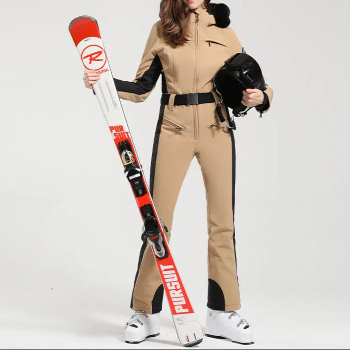 Skianzug für Men & Women | Wasser-Resistant, Abnehmbare Kapuze | Winter 11