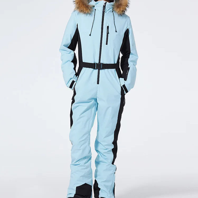 Skianzug für Men & Women | Wasser-Resistant, Abnehmbare Kapuze | Winter 9