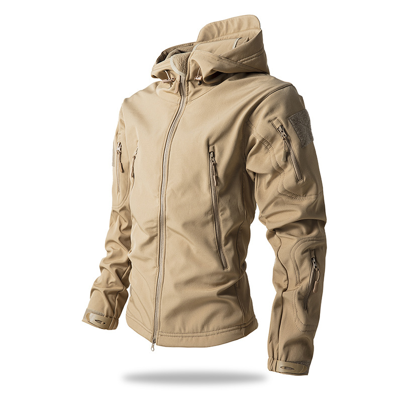 Softshell-Leichtjacke für Herren | Mit Kapuze, Windabweisend 4