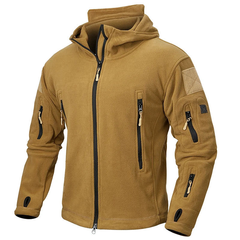 Softshelljacke Herren, Wasserabweisend, Abnehmbare Kapuze | Funktional 2