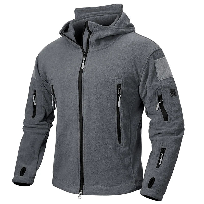 Softshelljacke Herren, Wasserabweisend, Abnehmbare Kapuze | Funktional 4