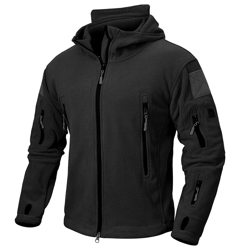 Softshelljacke Herren, Wasserabweisend, Abnehmbare Kapuze | Funktional 5