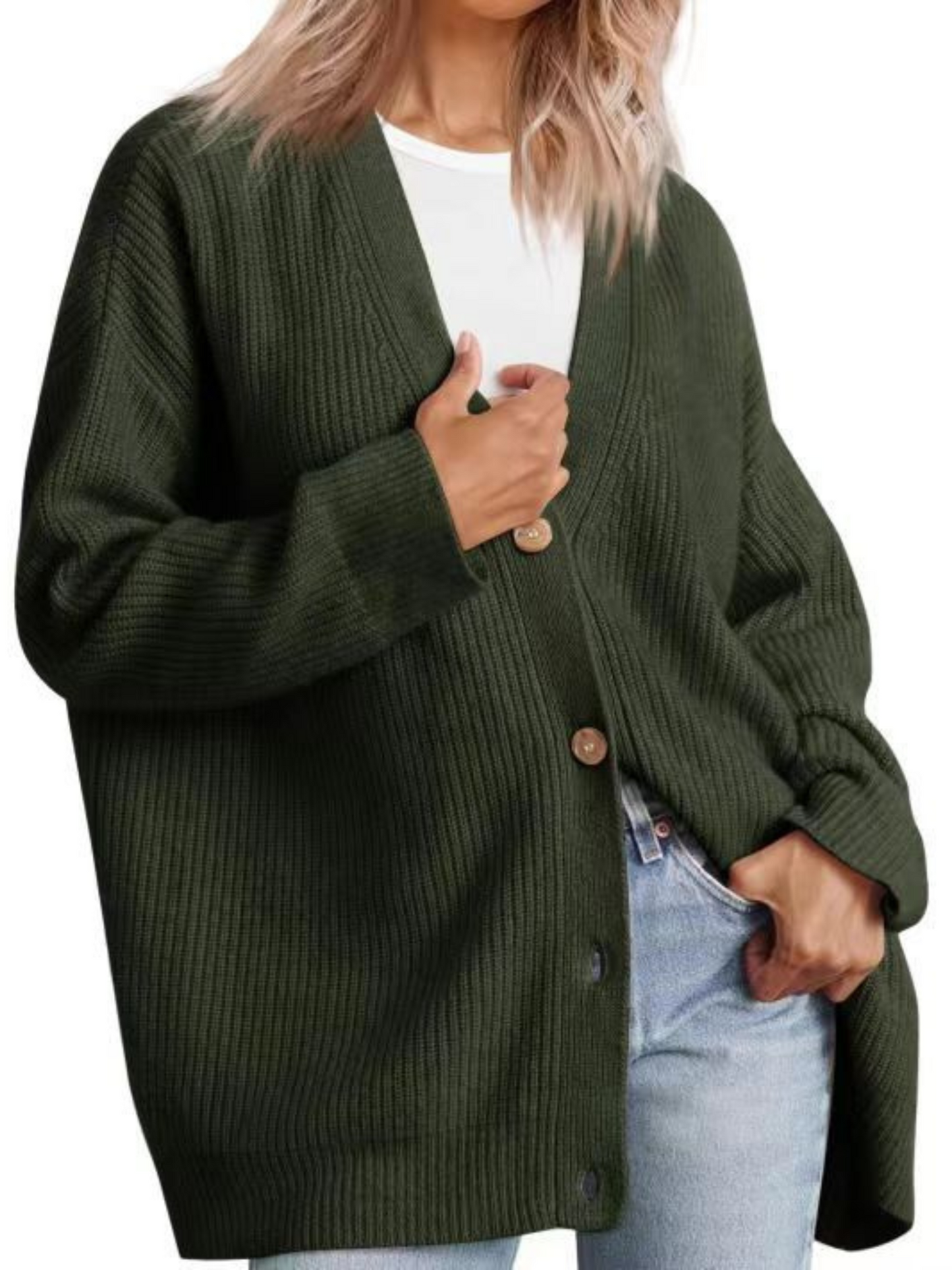 Strickjacke für Damen, Oversize | Leichte Passform 4