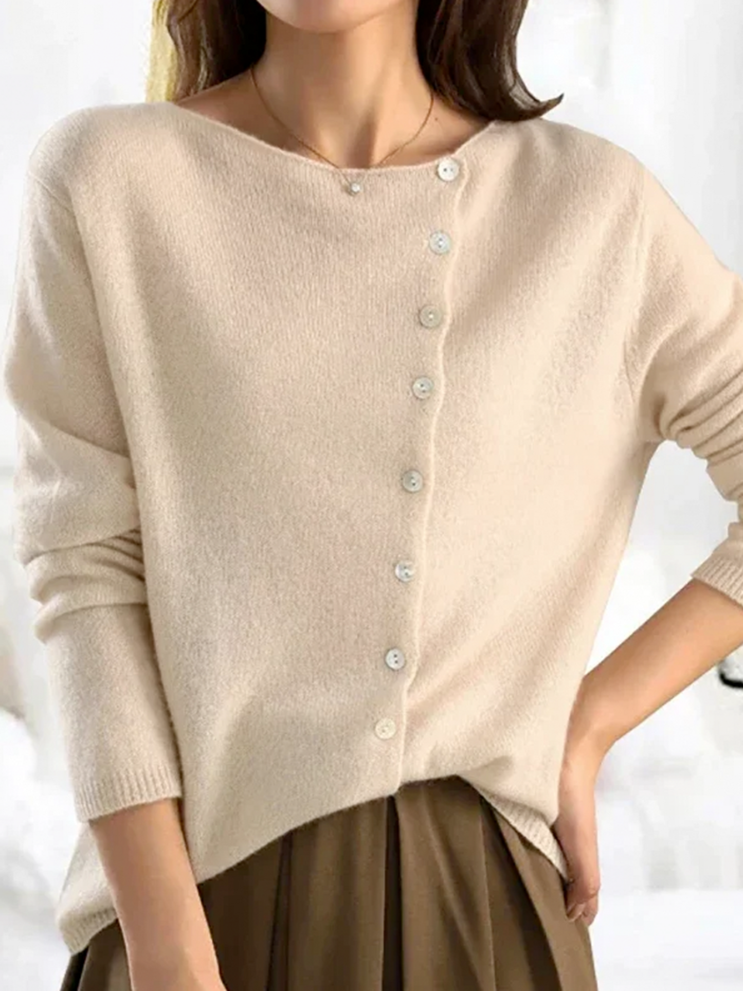 Strickjacke für Damen | Normale Passform 2