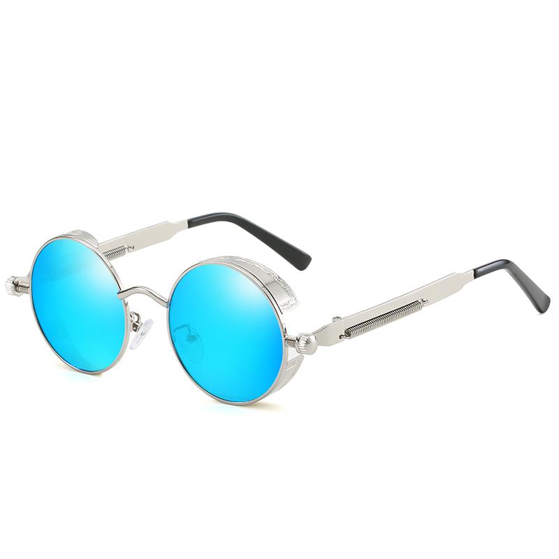 Steampunk-Sonnenbrille für Männer/Frauen mit polarisierten Gläsern und UV400-Schutz