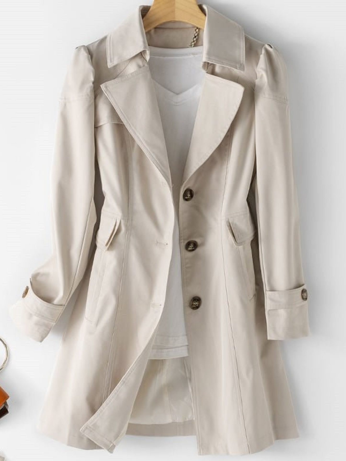 Trenchcoat für Damen | Zeitloses Design, schmeichelnde Passform 0