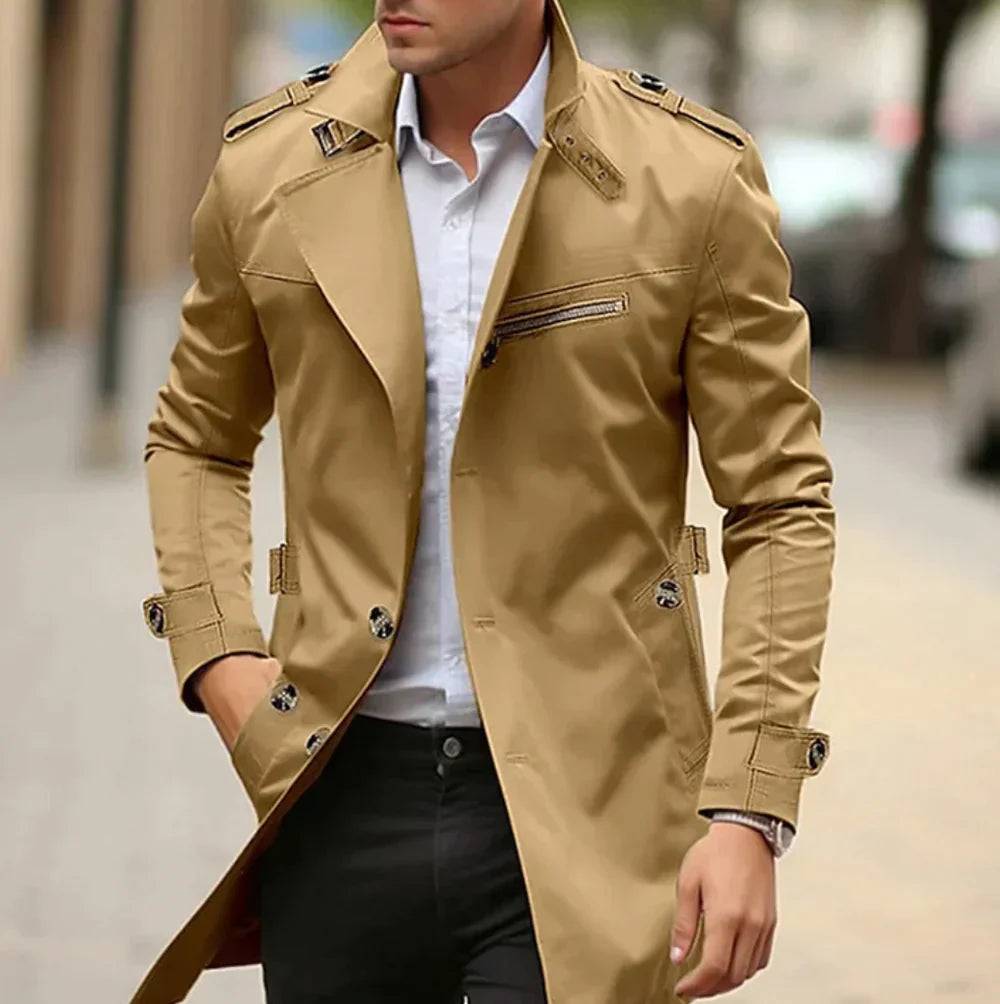 Trenchcoat für Herren | Wetterbeständig 4