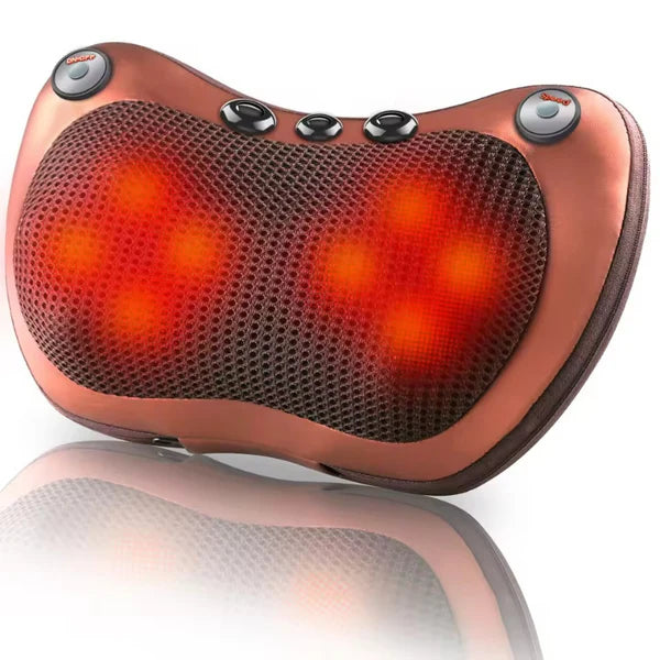 Nacken- und Rückenmassagekissen - Shiatsu Kissen mit Heizfunktion