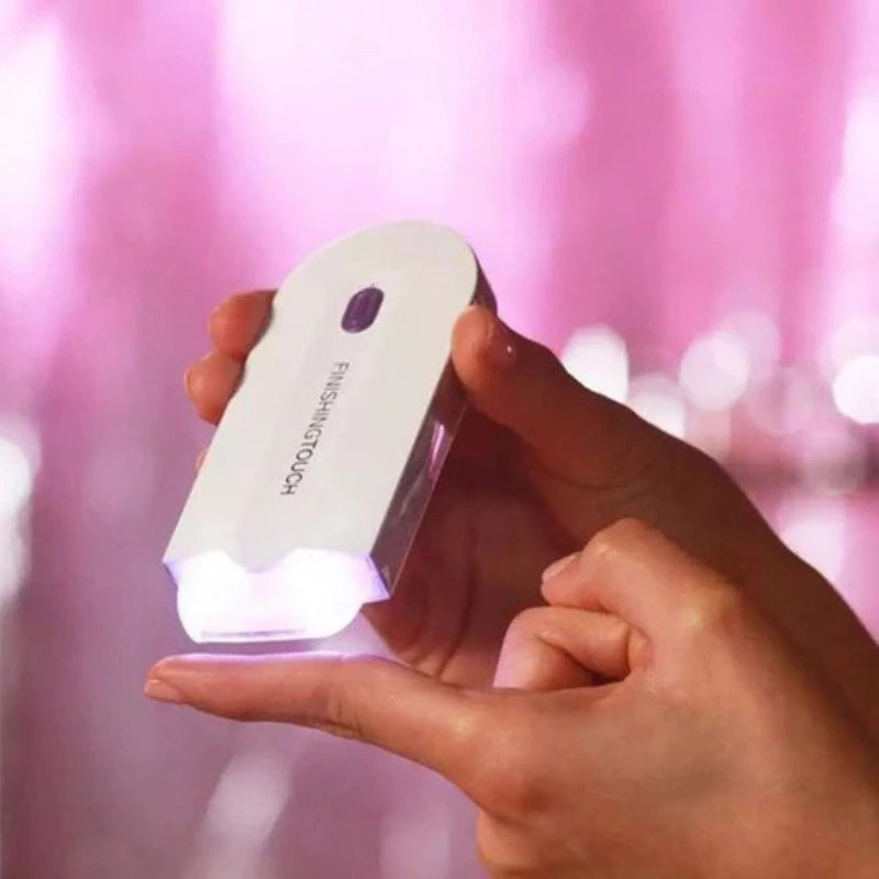Mini Haarentfernungsgerät – Schmerzfreier Laser-Epilator für Gesicht, Bikini und Unterarme