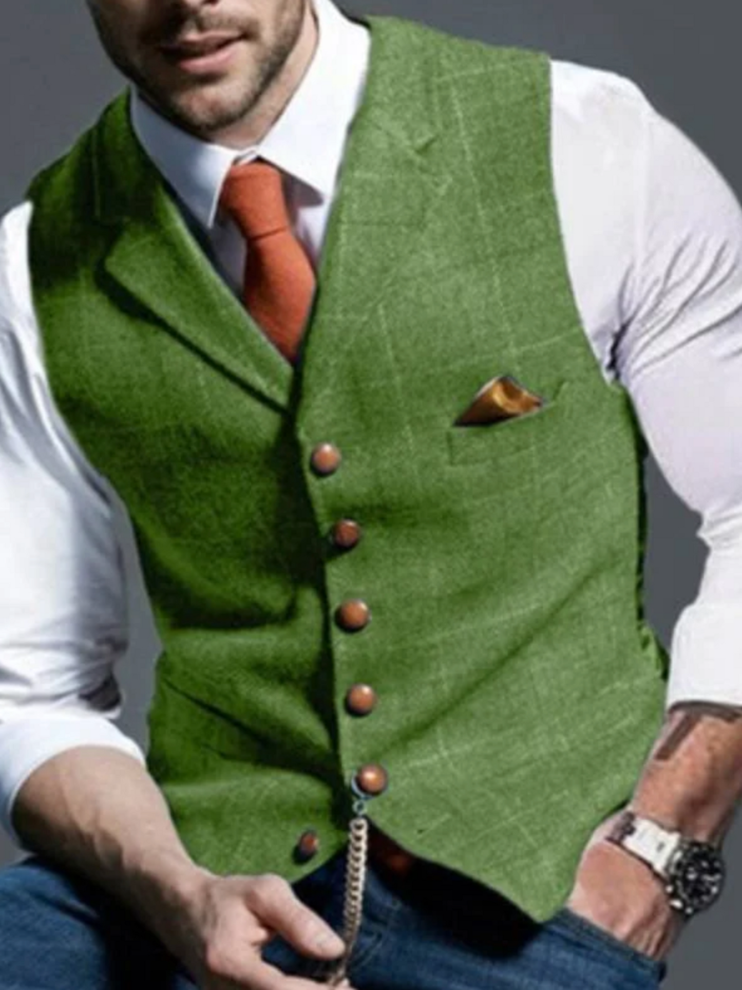 Vintage Weste für Herren | Zeitloses Design 1