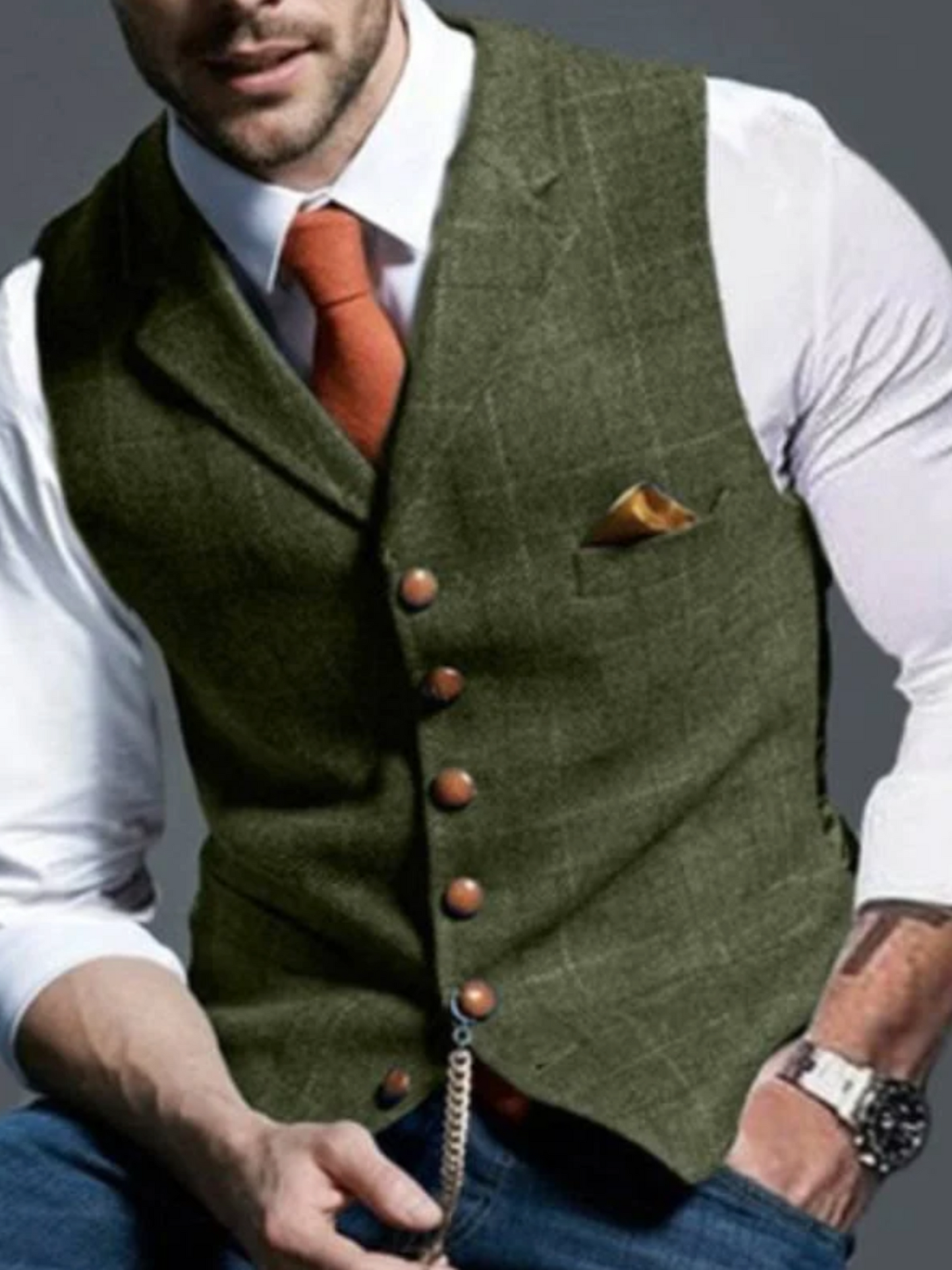 Vintage Weste für Herren | Zeitloses Design 3