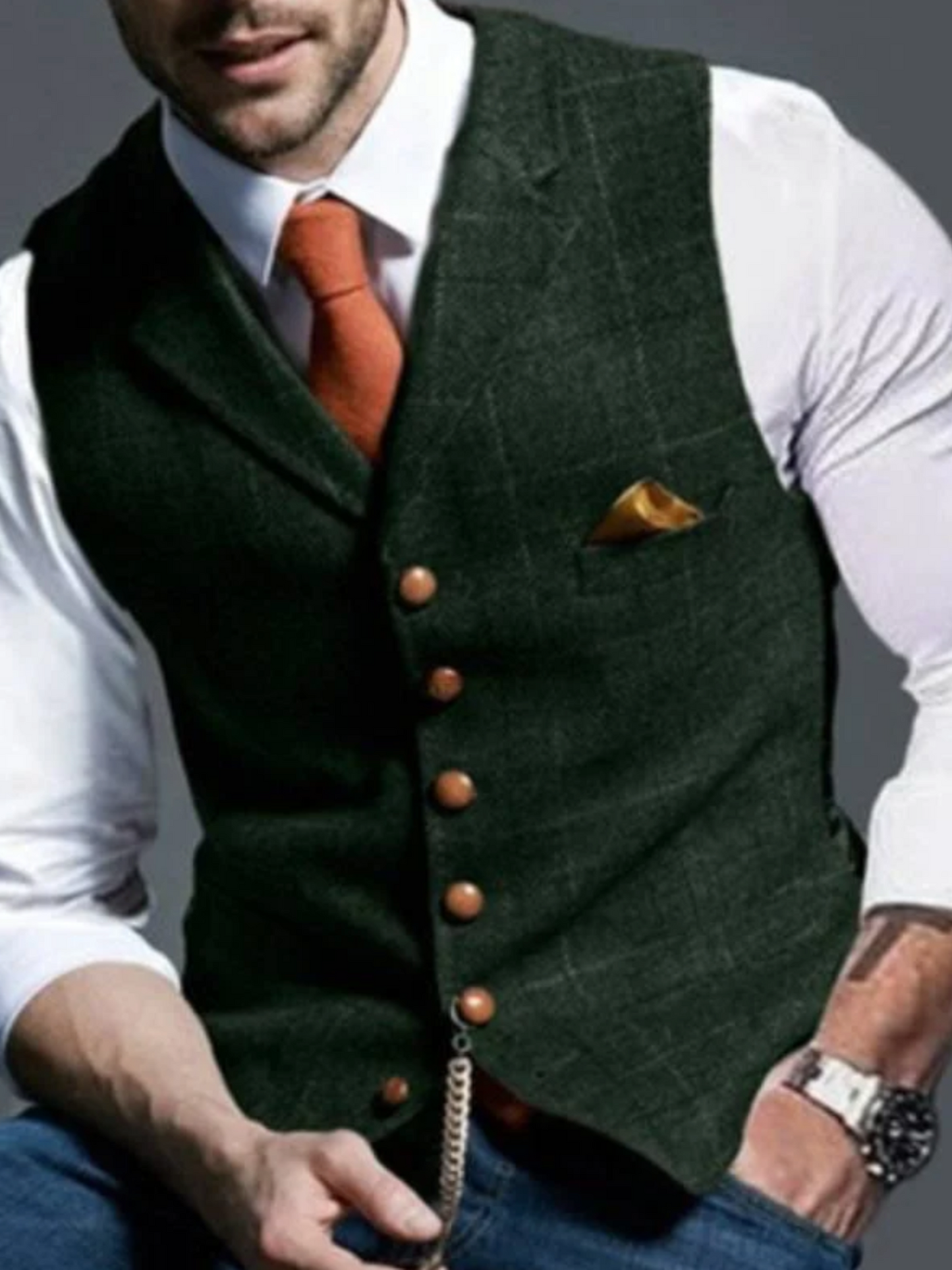 Vintage Weste für Herren | Zeitloses Design 4