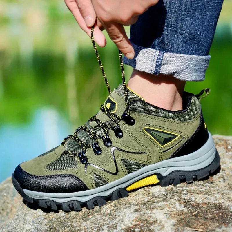 Wanderschuhe für Herren, Wasserbeständig, Verstellbar | Outdoor-Funktionalität 5
