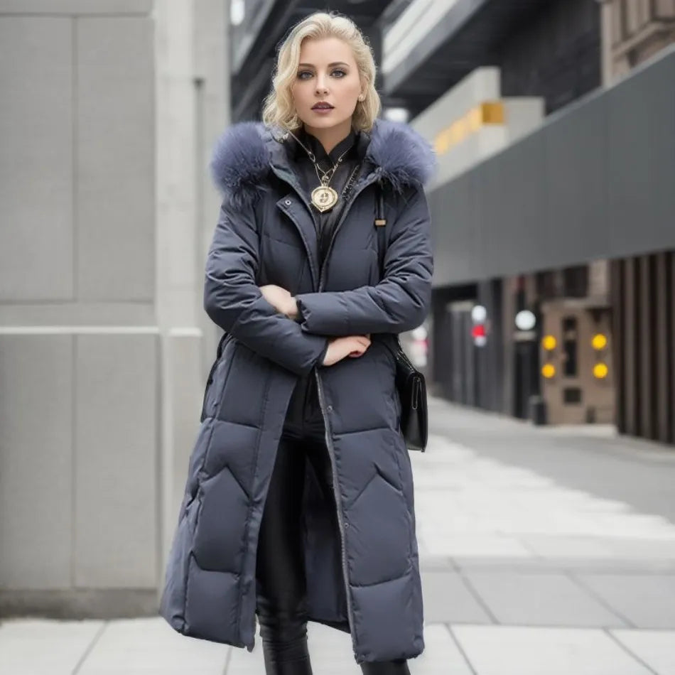 Wasserabweisende Wintermäntel für Damen | Verlängerte Länge 4