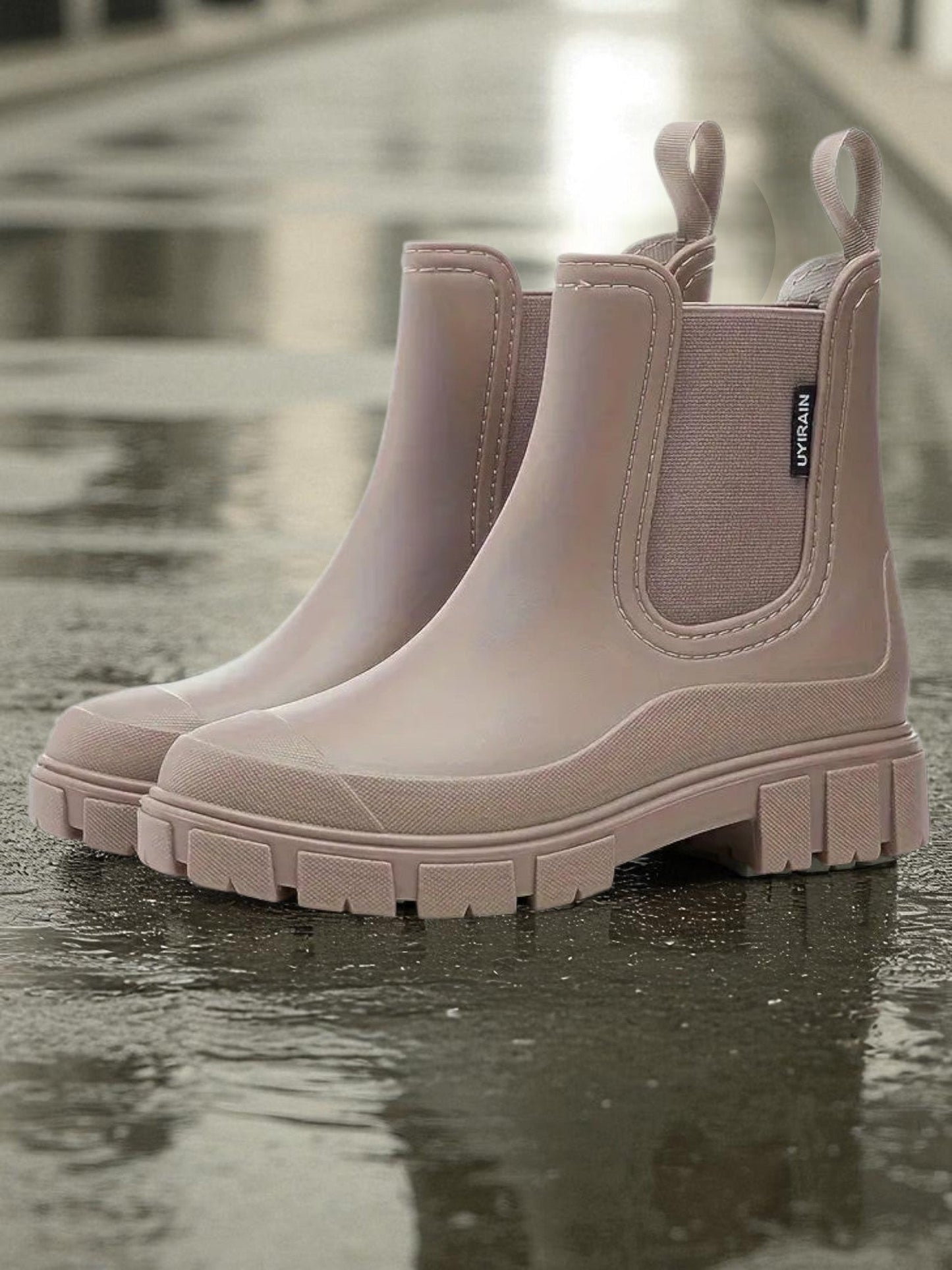 Wasserdichte Regenstiefel | Rutschfeste Sohle 0
