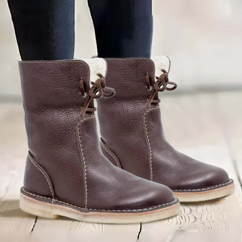 Wasserdichte Winterstiefel für Damen | Warmes Wollfutter 1