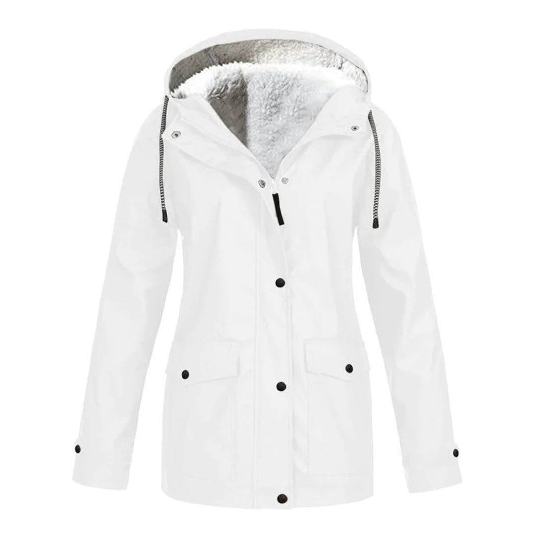 Wasserdichter Wollmantel für Damen | Mittellang 1