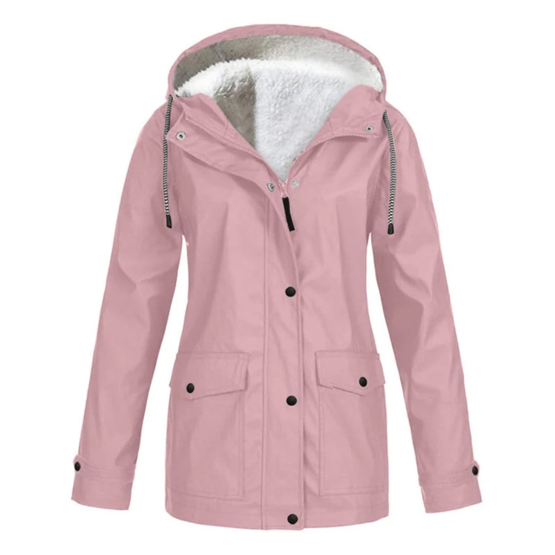 Wasserdichter Wollmantel für Damen | Mittellang 2