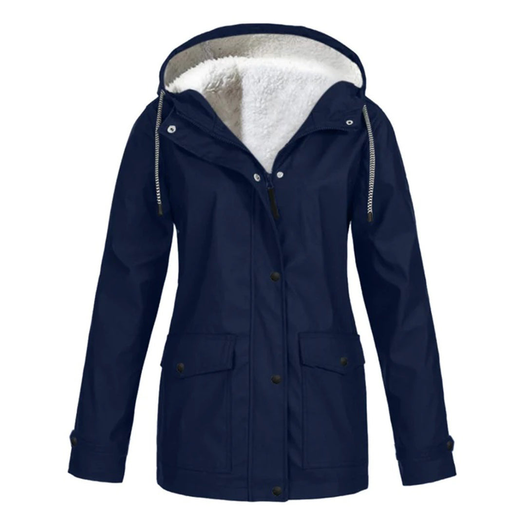 Wasserdichter Wollmantel für Damen | Mittellang 3