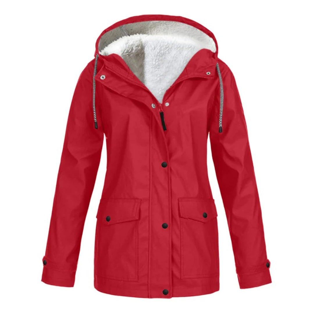 Wasserdichter Wollmantel für Damen | Mittellang 4