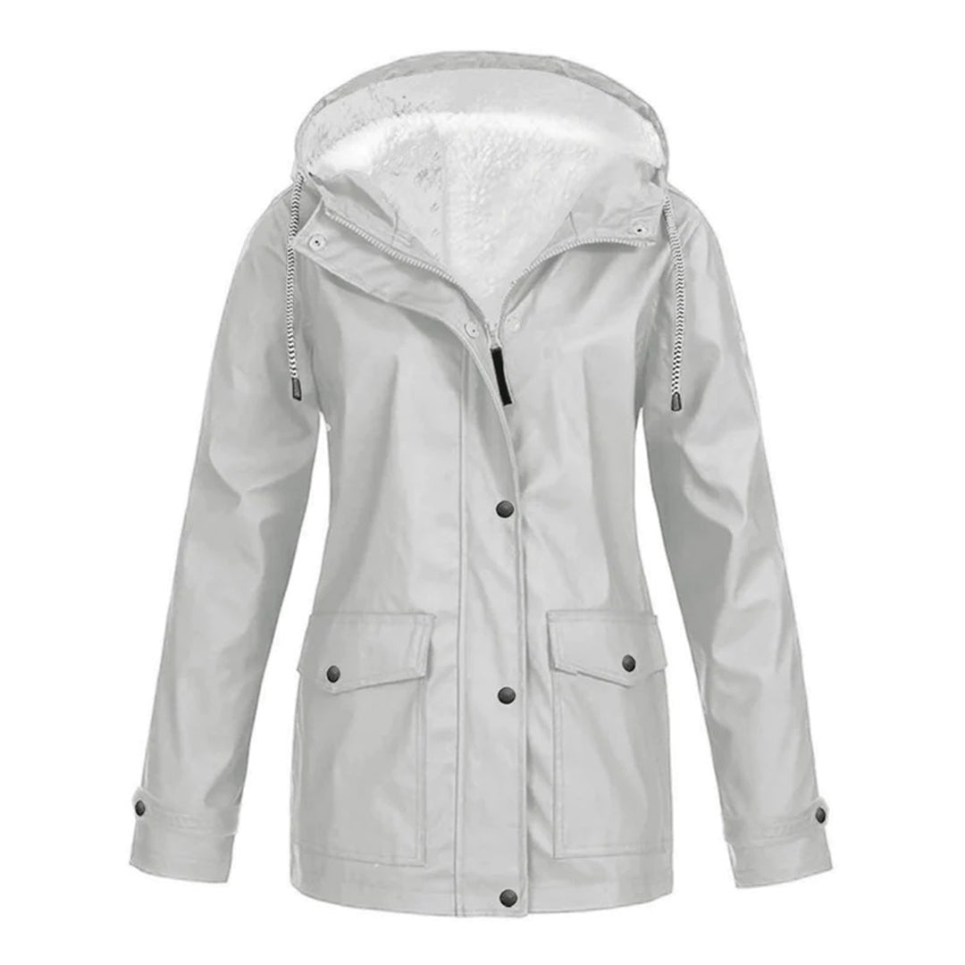 Wasserdichter Wollmantel für Damen | Mittellang 5