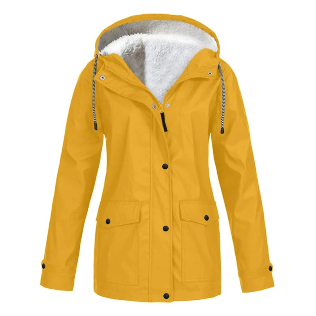 Wasserdichter Wollmantel für Damen | Mittellang 6