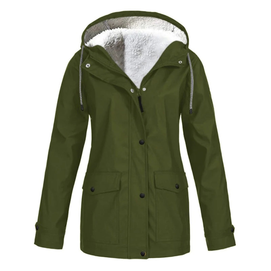 Wasserdichter Wollmantel für Damen | Mittellang 9