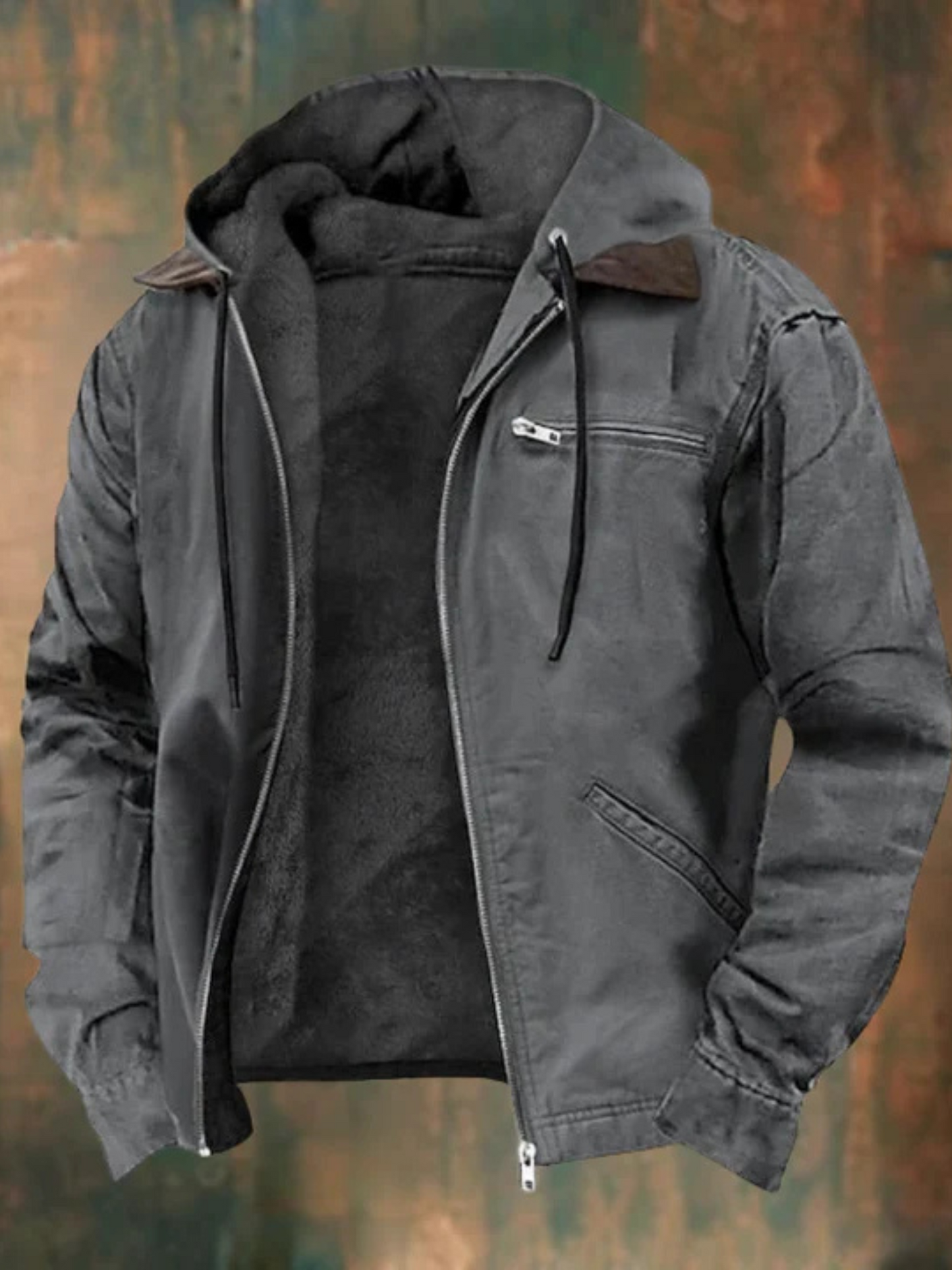 Winter-Bomberjacke für Herren | Isoliert 3