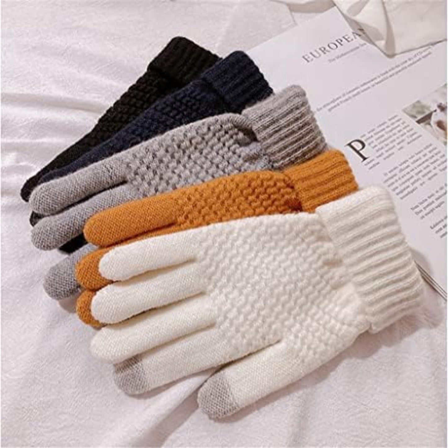 Winterhandschuhe für Damen und Herren | Klassisches Baumwolldesign 4