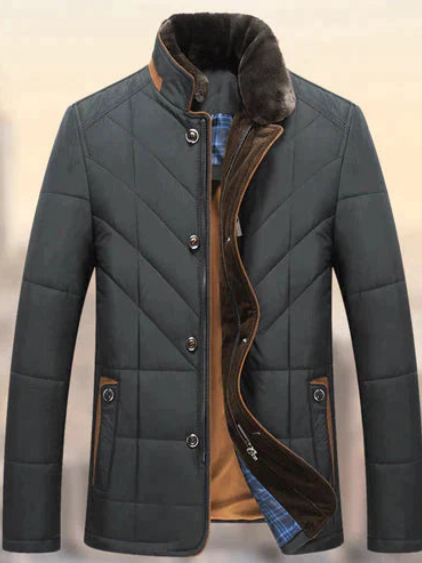 Winterjacke für Herren | Leichte Slim Fit 2