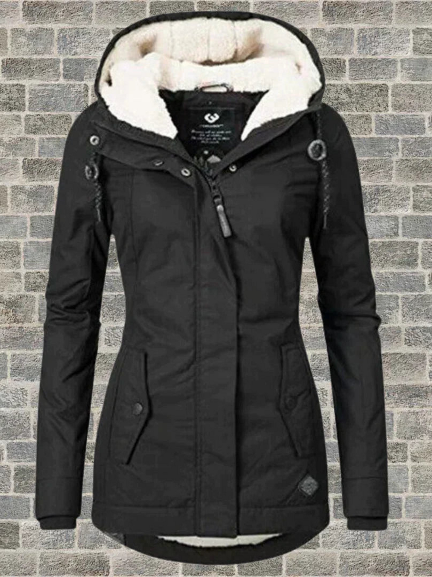 Wintermantel mit Kapuze für Damen | Normale Passform 1