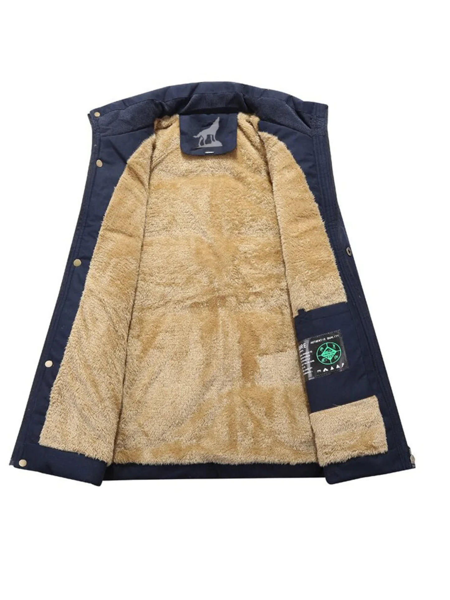 Winterparkajacke für Herren | Abnehmbare Kapuze 2