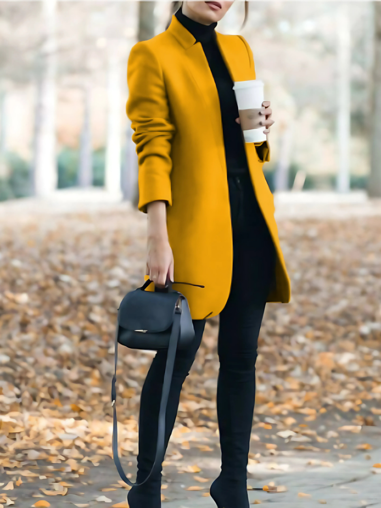 Wollmantel für Damen mit Stehkragen | Winter 11