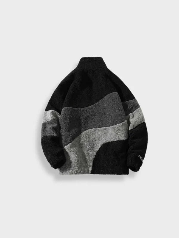 Raven | Retro-Fleece-Jacke