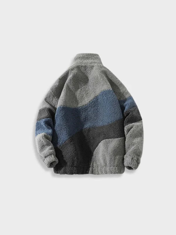 Raven | Retro-Fleece-Jacke