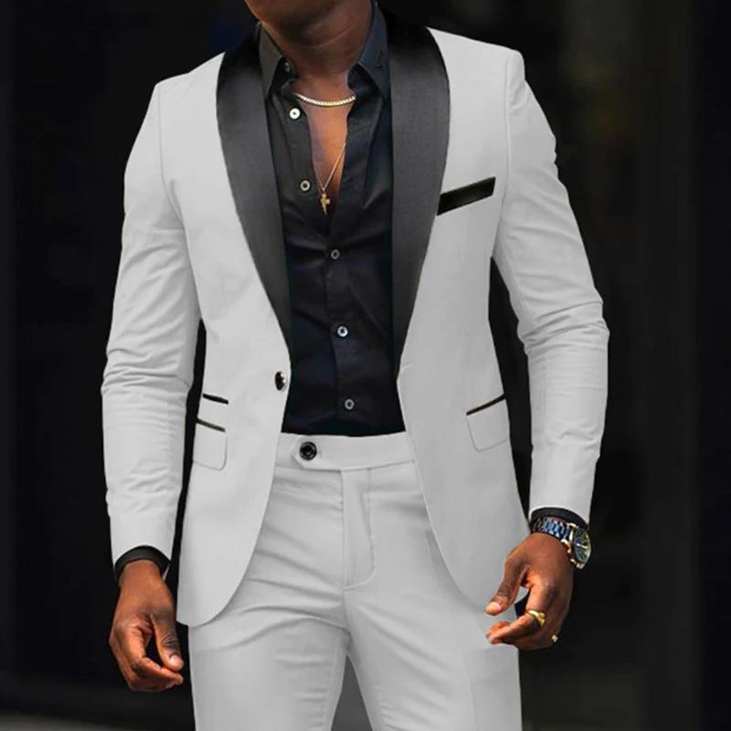 Eleganter Hochzeitsanzug für Herren – Slim Fit und Zeitloses Design