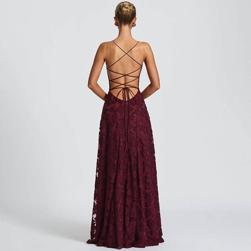 Abendkleid Blumendruck Elegant 2