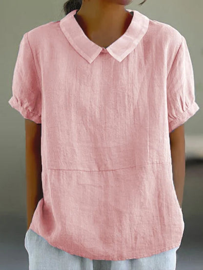 Amalie ™ - Entspannt geschnittene Bluse mit Kragen 4