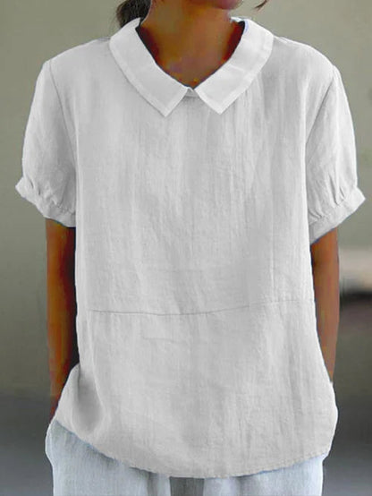 Amalie ™ - Entspannt geschnittene Bluse mit Kragen 5